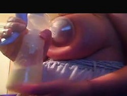 Big tits pumping milk Natosha from 1fuckdatecom